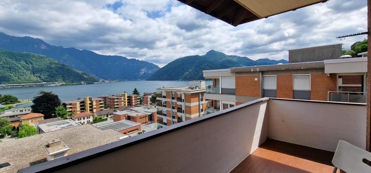 Melide Apartments Lake Lugano Close To Swissminiatur Buitenkant foto
